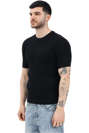 Armani Exchange Heren, Tops, Zwart, Maat: M Katoen