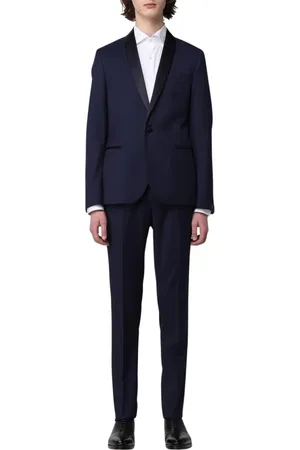 Manuel Ritz Heren, Pakken, Blauw, Maat: M Wol