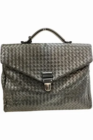 Bottega Veneta Heren, Pre-owned, Zwart, Maat: ONE Size Leer