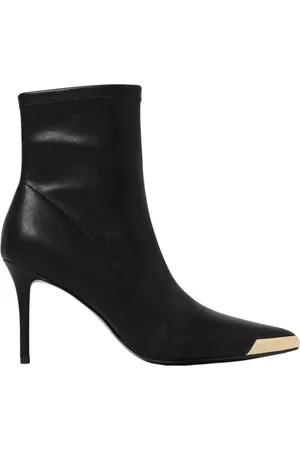 VERSACE Dames, Schoenen, Zwart, Maat: 38 EU Leer