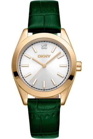 DKNY Dames, Accessoires, Groen, Maat: ONE Size Leer
