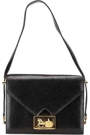Céline Dames, Pre-owned, Zwart, Maat: ONE Size Leer