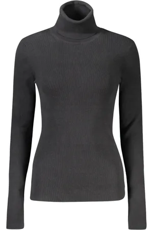 Calvin Klein Dames, Truien, Zwart, Maat: L Katoen
