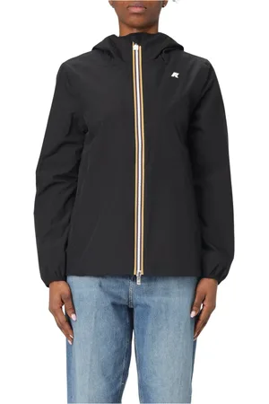 K-Way Dames, Jassen, Zwart, Maat: 2XL Jersey