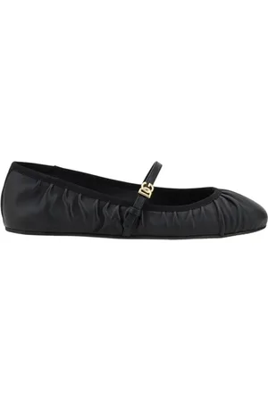 Dolce & Gabbana Dames, Schoenen, Zwart, Maat: 36 EU Leer