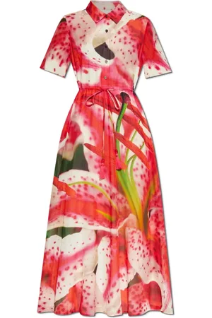 Tory Burch Dames, Jurken, Rood, Maat: M Katoen