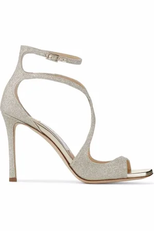 Jimmy Choo Dames, Schoenen, Grijs, Maat: 41 EU Leer