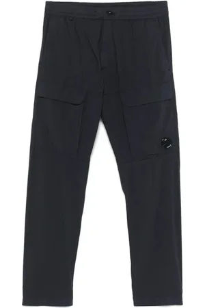 C.P. Company Heren, Broeken, Blauw, Maat: 2XL Katoen