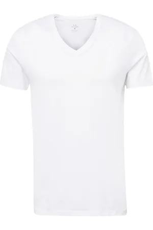 Armani Exchange Heren, Tops, Wit, Maat: XL Katoen