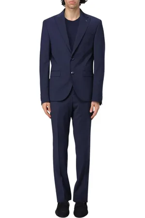 Manuel Ritz Heren, Pakken, Blauw, Maat: 2XL Tweed