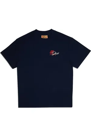 Deus Ex Machina Heren, Tops, Blauw, Maat: L Katoen