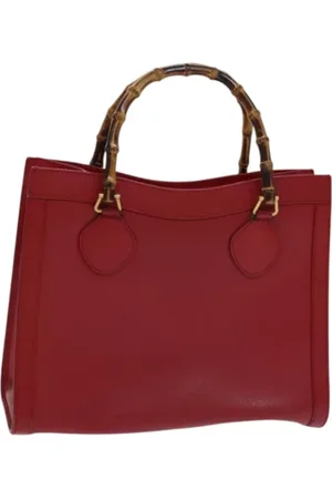 Gucci Dames, Pre-owned, Rood, Maat: ONE Size Leer