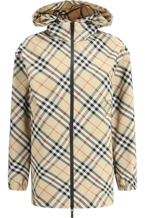 Burberry Dames, Jassen, Bruin, Maat: L