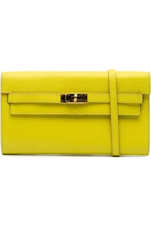 Hermès Dames, Pre-owned, Geel, Maat: ONE Size Leer