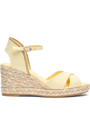 Stuart Weitzman Dames, Schoenen, Geel, Maat: 39 EU Jute