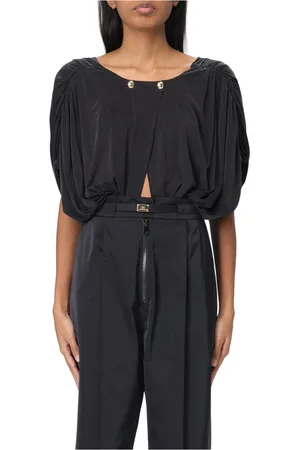 Elisabetta Franchi Dames, Jassen, Zwart, Maat: S