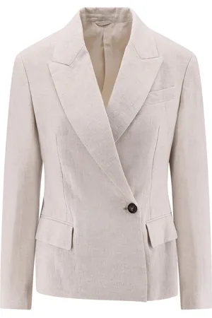 Brunello Cucinelli Dames, Jassen, , Maat: M Linnen