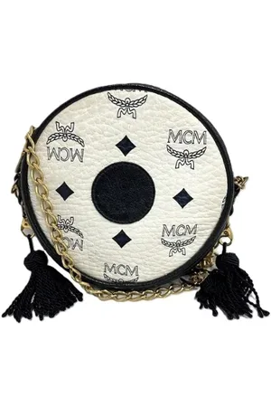 MCM Dames, Pre-owned, Zwart, Maat: ONE Size Leer