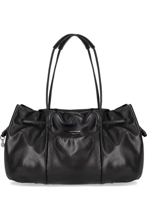 Emporio Armani Dames, Tassen, Zwart, Maat: ONE Size Katoen