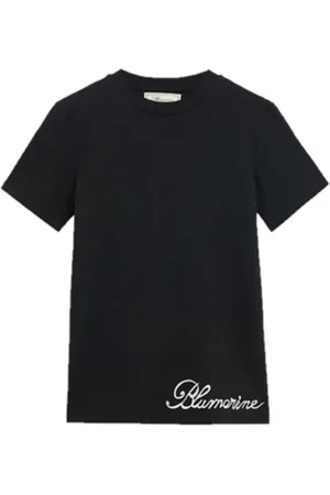 BLUMARINE Dames, Tops, Zwart, Maat: S Katoen