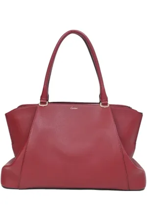 Cartier Dames, Pre-owned, Rood, Maat: ONE Size Leer