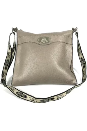 Fendi Dames, Pre-owned, , Maat: ONE Size Leer