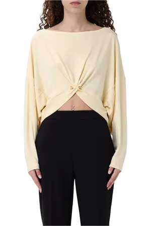 Elisabetta Franchi Dames, Tops, Geel, Maat: L
