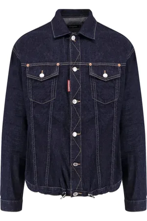 Dsquared2 Heren, Jassen, Blauw, Maat: XL Katoen