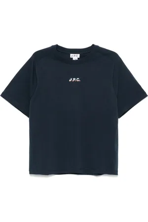 A.P.C. Heren, Tops, Blauw, Maat: L