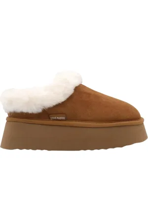 Steve Madden Dames, Schoenen, Bruin, Maat: 37 1/2 EU Leer