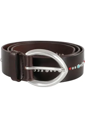 Orciani Dames, Accessoires, Bruin, Maat: 80 CM Leer