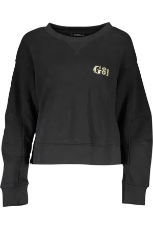 Guess Dames, Sweatshirts & Hoodies, Zwart, Maat: L Katoen