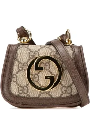 Gucci Dames, Pre-owned, Bruin, Maat: ONE Size Leer