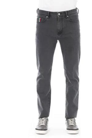 BALDININI Heren, Jeans, Grijs, Maat: W36