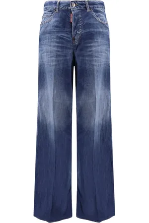 Dsquared2 Dames, Jeans, Blauw, Maat: S Katoen