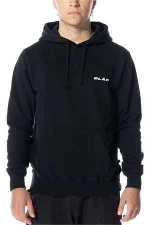 OLAF HUSSEIN Heren, Sweatshirts & Hoodies, Zwart, Maat: XS
