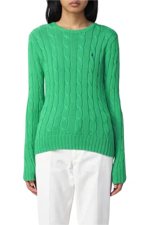 Ralph Lauren Dames, Truien, Groen, Maat: XS Katoen