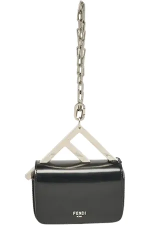 Fendi Dames, Pre-owned, Zwart, Maat: ONE Size Leer