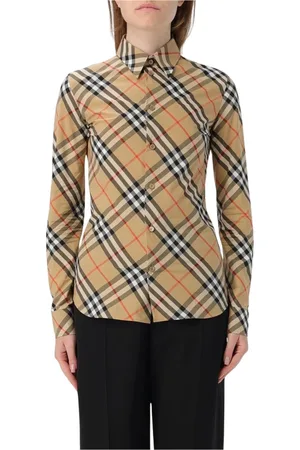 Burberry Dames, Blouses & Shirts, , Maat: XS Katoen
