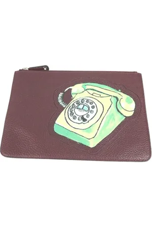 Fendi Dames, Pre-owned, Bruin, Maat: ONE Size Leer