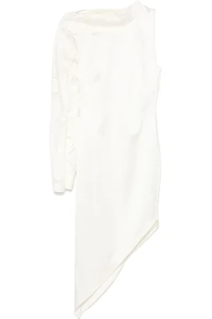 GENNY Dames, Jurken, Wit, Maat: XS