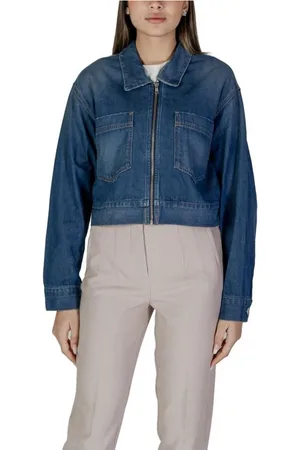 Replay Dames, Jassen, Blauw, Maat: XS Katoen