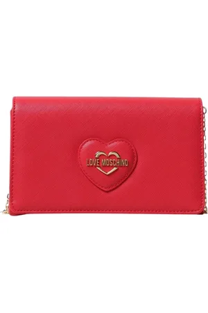 Moschino Dames, Tassen, Rood, Maat: ONE Size