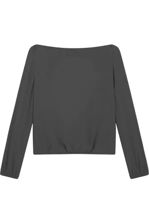 Patrizia Pepe Dames, Tops, Zwart, Maat: L Viscose