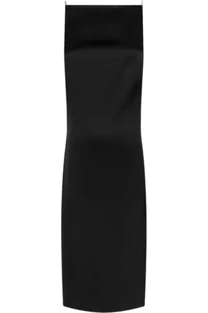 Jacquemus Dames, Jurken, Zwart, Maat: S Satijn