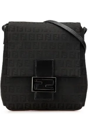 Fendi Dames, Pre-owned, Zwart, Maat: ONE Size Leer