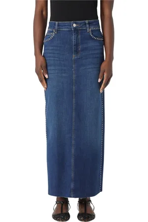 Liu Jo Dames, Rokken, Blauw, Maat: W26 Denim