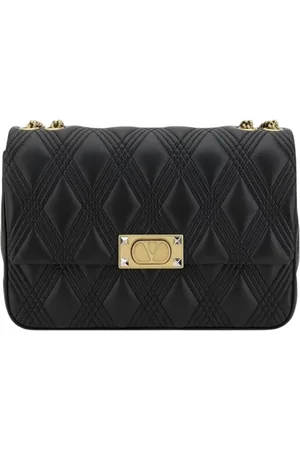 VALENTINO GARAVANI Dames, Tassen, Zwart, Maat: ONE Size Leer