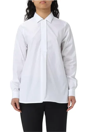 FAY Dames, Blouses & Shirts, Wit, Maat: M Katoen