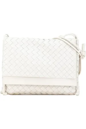 Bottega Veneta Dames, Pre-owned, Wit, Maat: ONE Size Leer